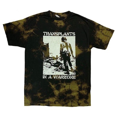 The Transplants Soldier T-Shirt (Bleach Dye)