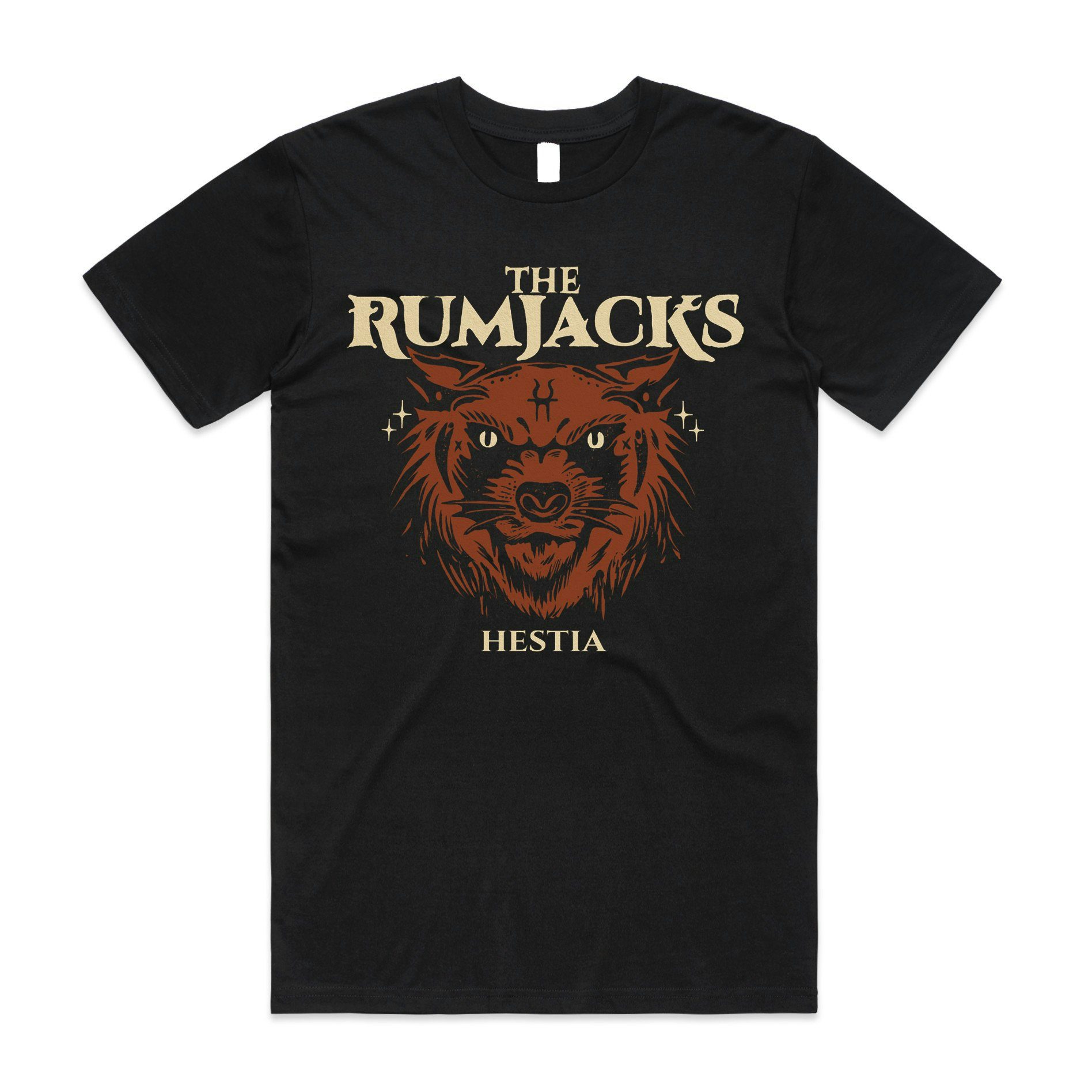The Rumjacks Hestia Tee (Black)