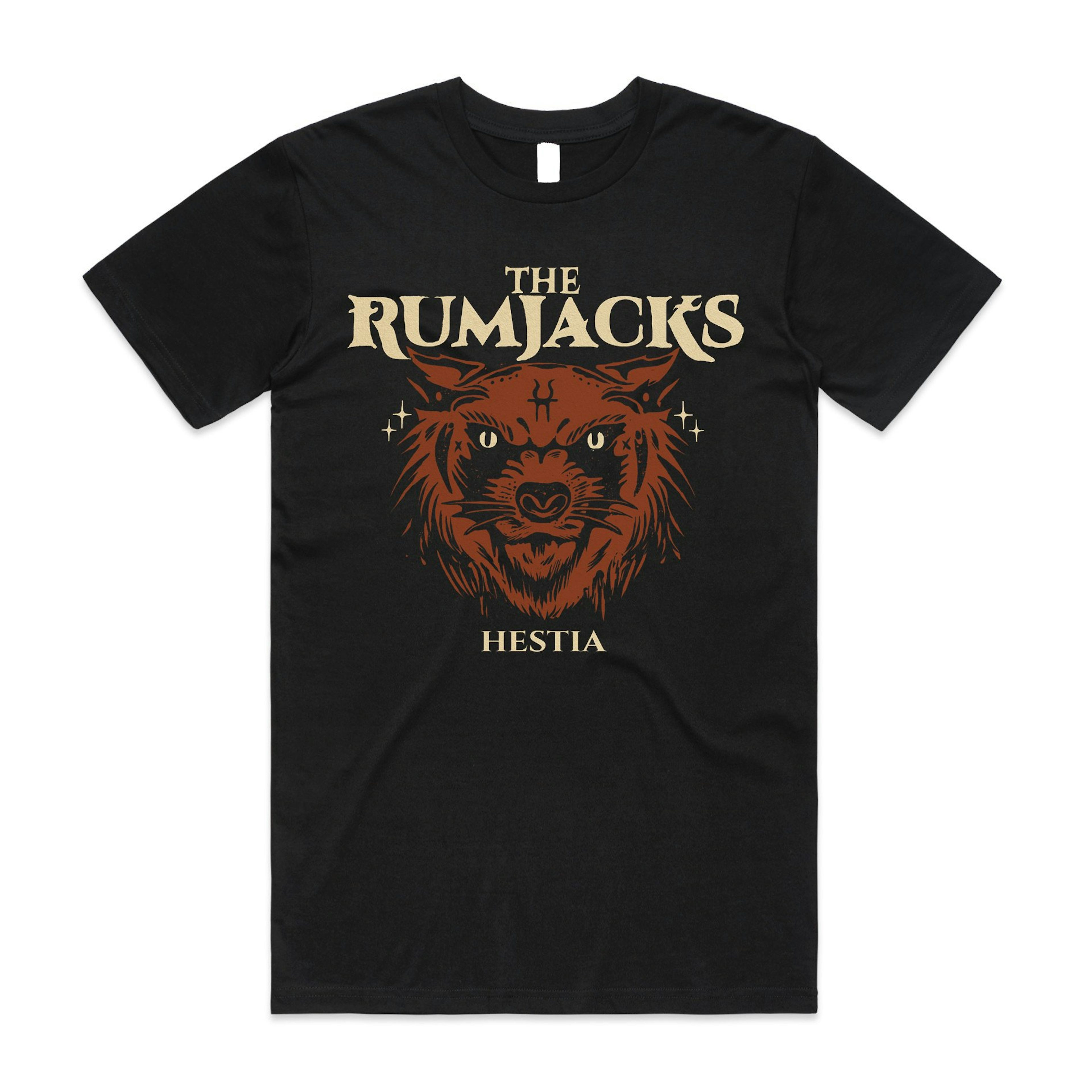 The Rumjacks Hestia Tee (Black)