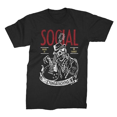 Social Distortion Social Distancing 2 T-Shirt (Black)