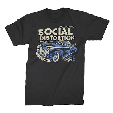 Social Distortion Vintage Ride T-Shirt (Black)