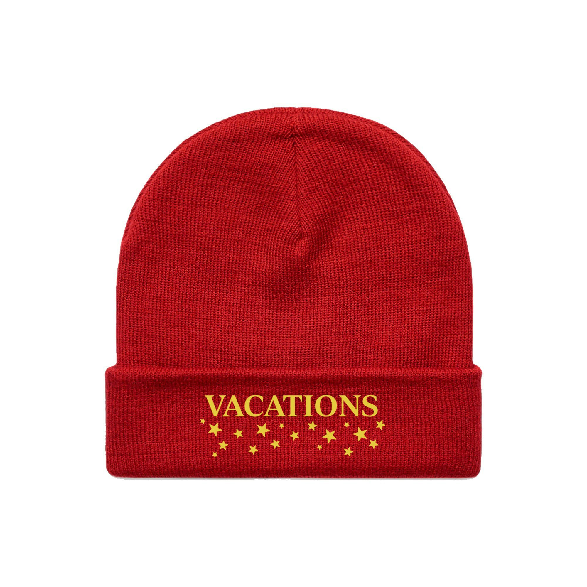 Vacations Star Logo Beanie (Red)