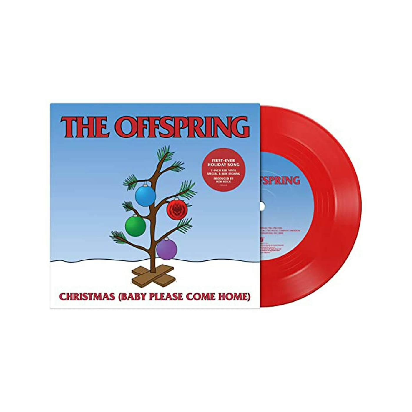 The Offspring Christmas (Baby Please Come Home) Red Vinyl 7"