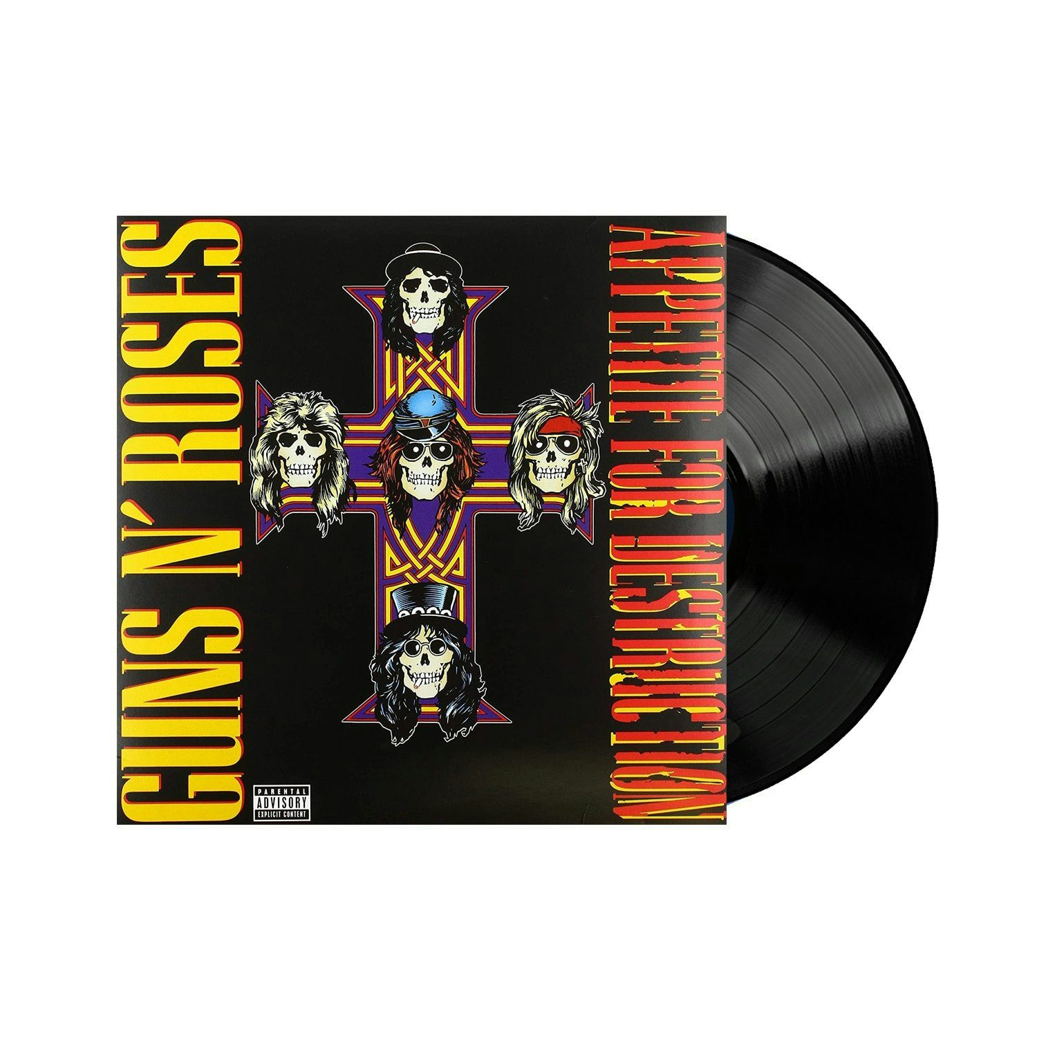 Guns N' Roses Appetite For Destruction LP (Black) (Vinyl)