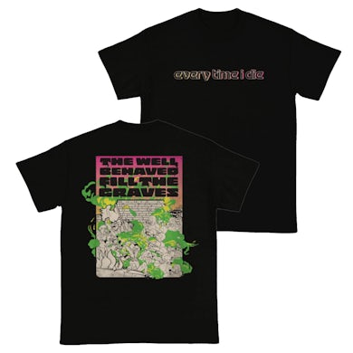 Every Time I Die Fill The Graves T-Shirt (Black)