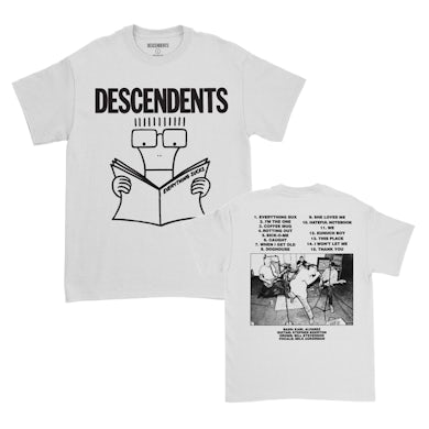 Descendents Everything Sucks 25th Anniversary T-Shirt (White)