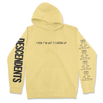 Descendents I Don’t Want To Grow Up Pullover Hood (Pigment Yellow)