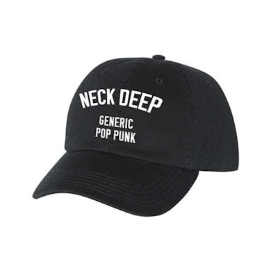 Neck Deep Generic Pop Punk Dad Hat (Black)