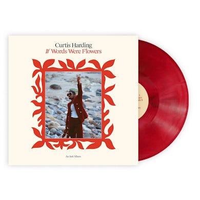 Curtis Harding If Words Were Flowers LP (Strawberry Shortcake Splash) (Vinyl)