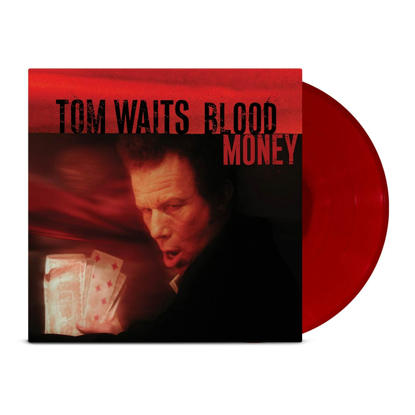 Tom Waits Blood Money LP (Opaque Red 180gram - 20th Anniv. Edition) (Vinyl)