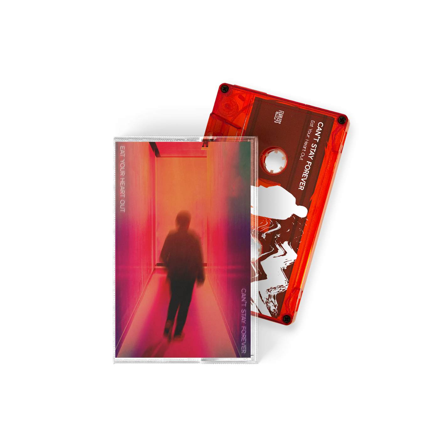 Eat Your Heart Out Can't Stay Forever Cassette (Red)