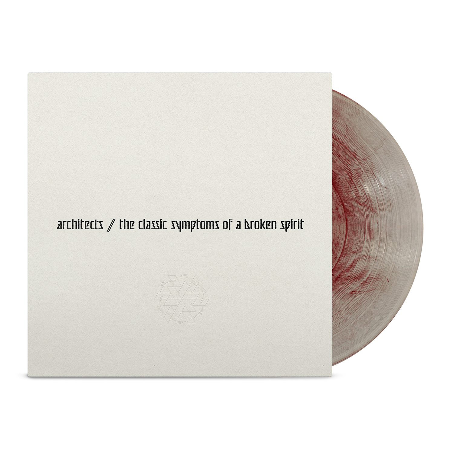 Architects the classic symptoms of a broken spirit LP (Clear w Red