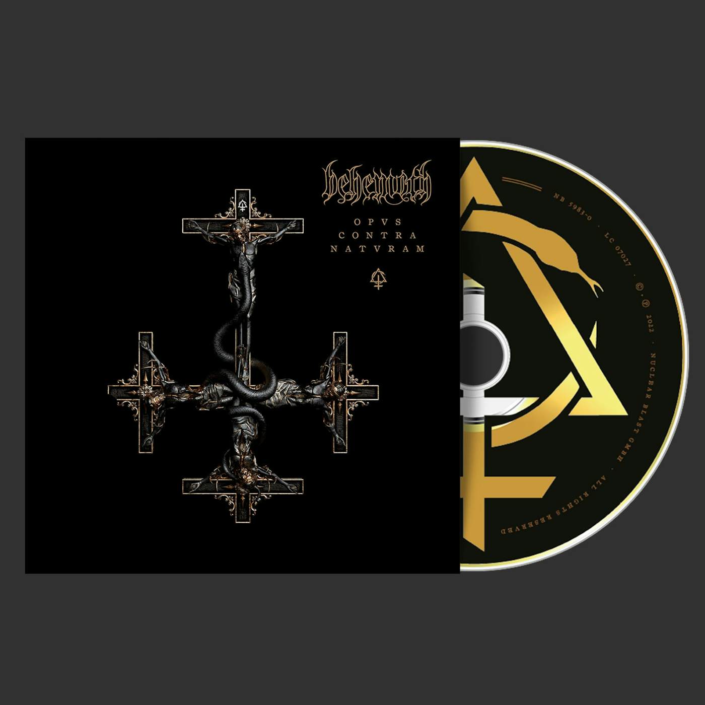 Behemoth Opvs Contra Natvram CD (Black Digipak)