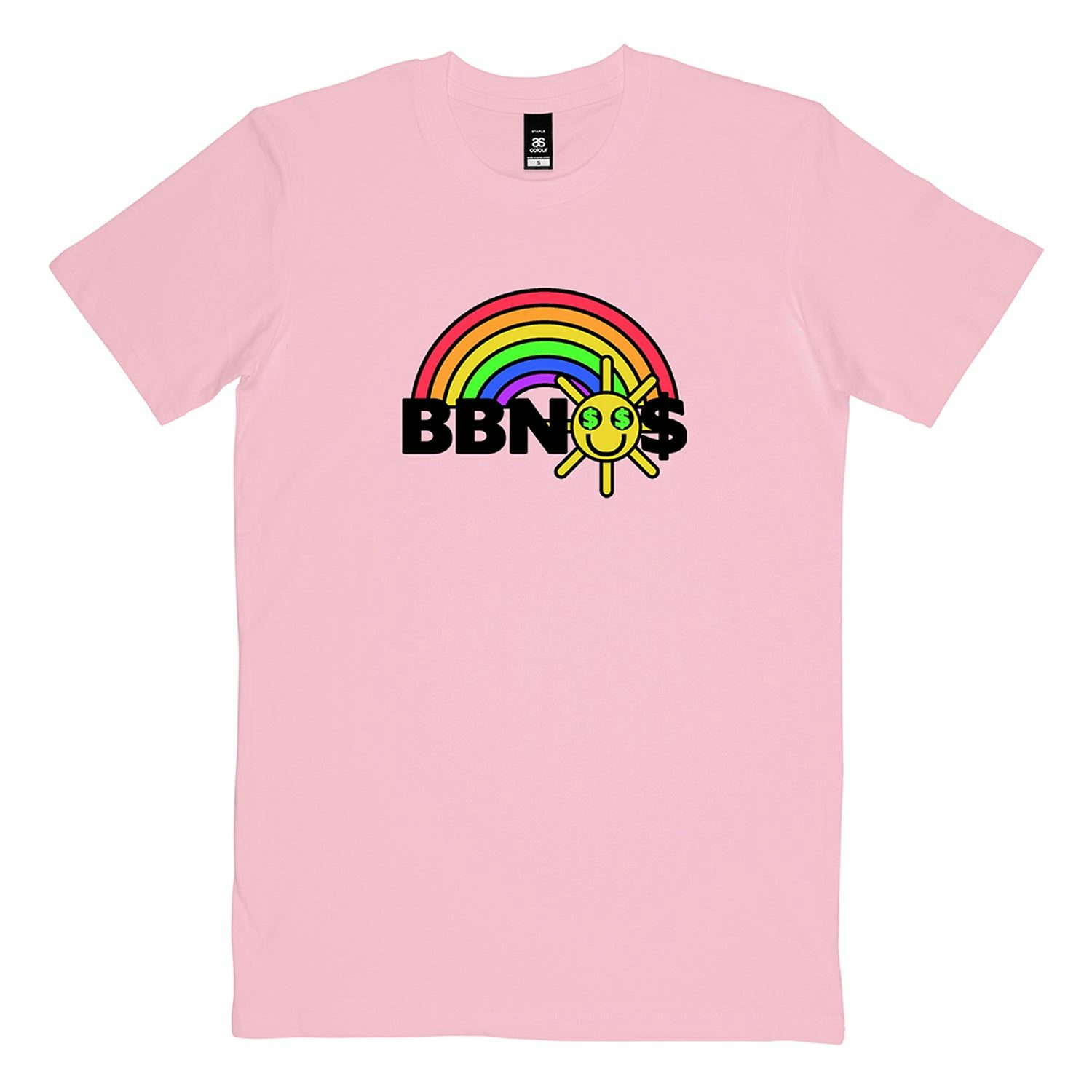 bbno Rainbow TShirt (Pink)
