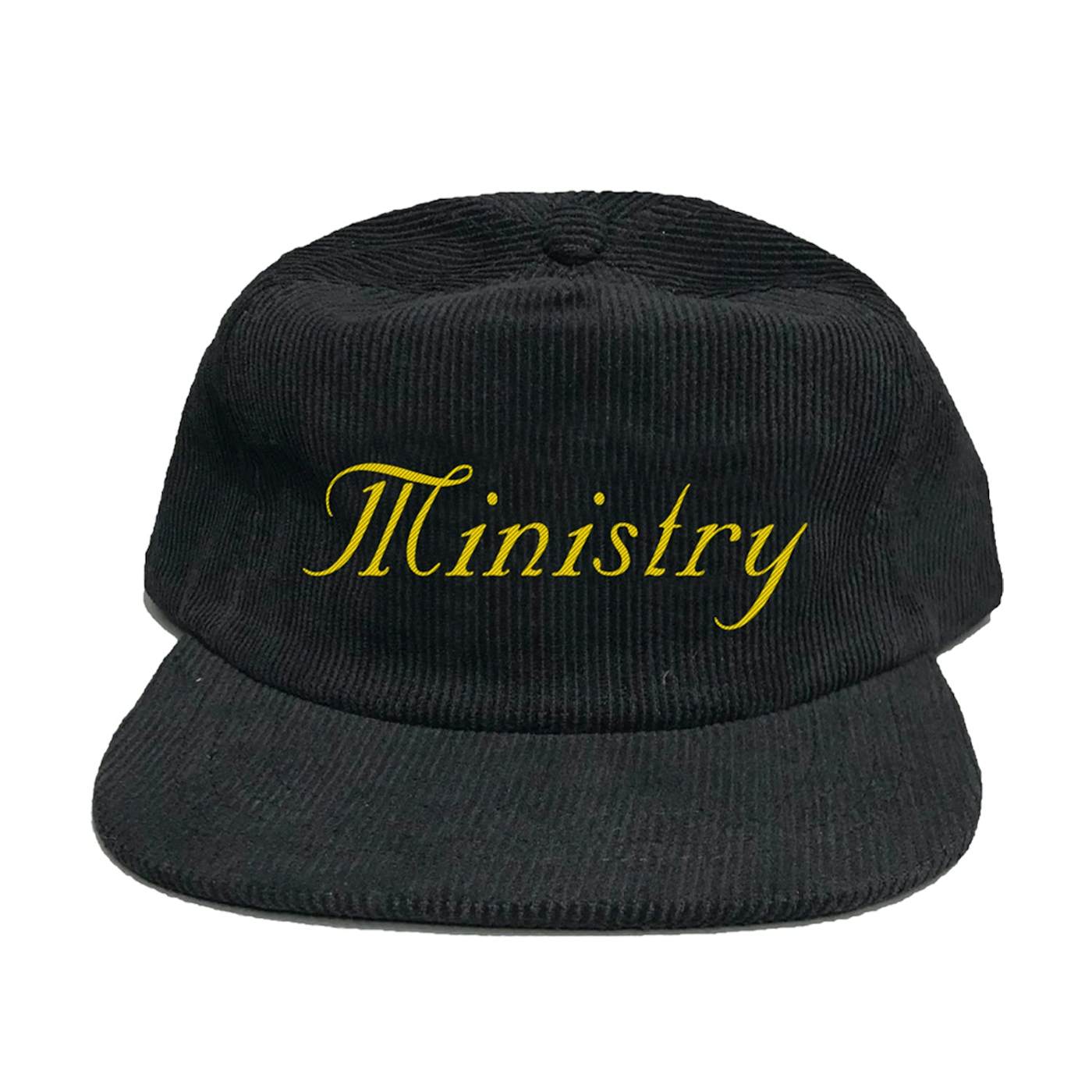 Ministry Script Corduroy Hat (Black)