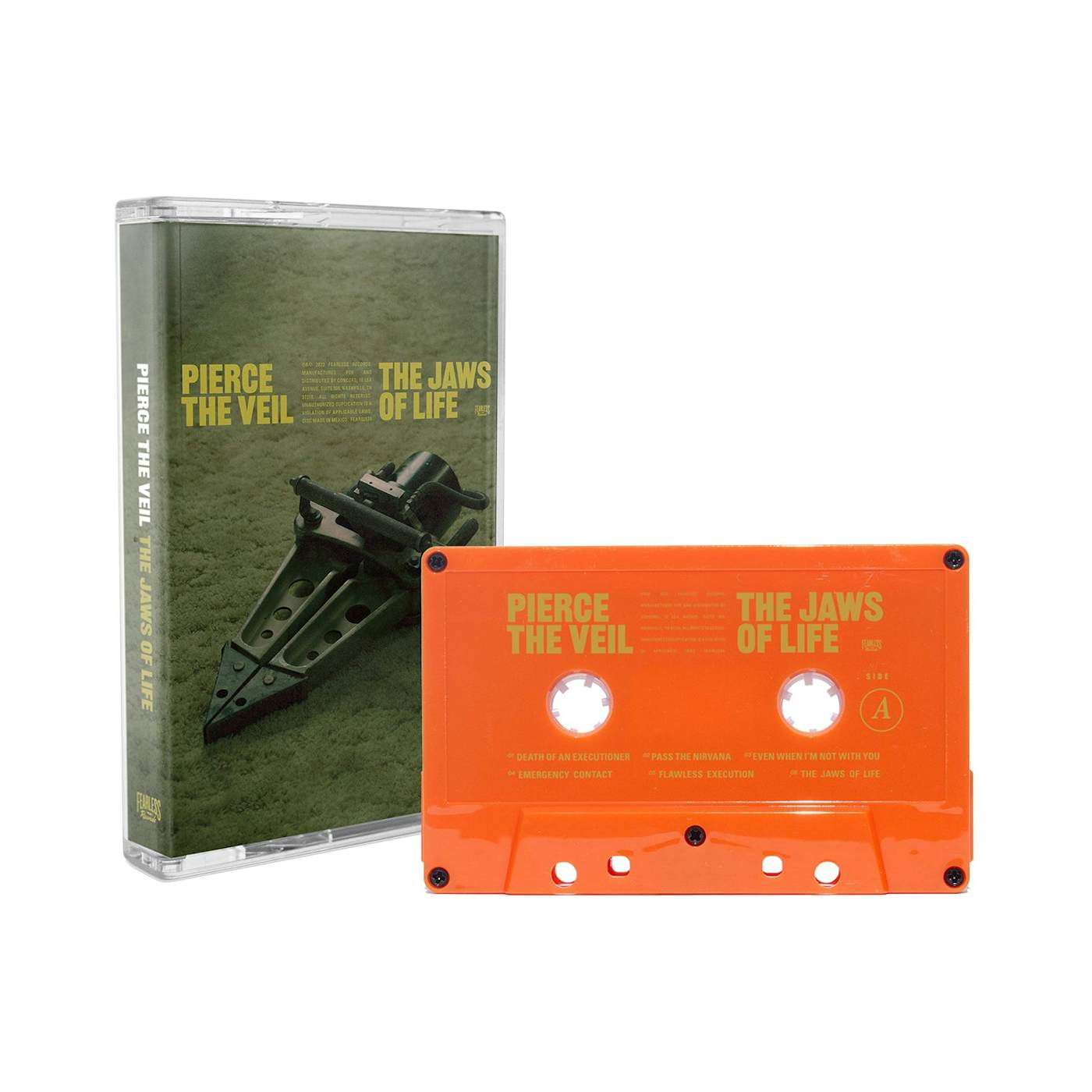 Pierce The Veil The Jaws Of Life Cassette (Orange)