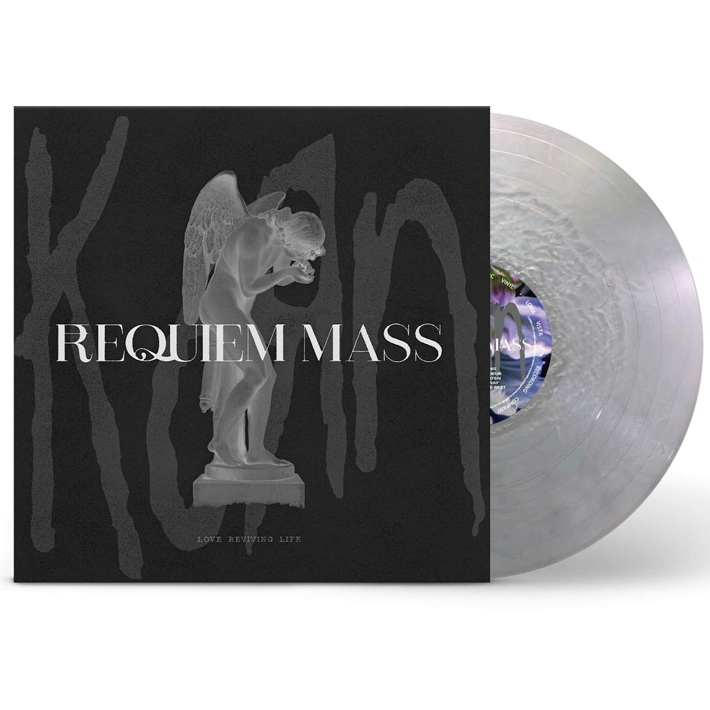 Korn Requiem Mass LP (Metallic Silver Vinyl) + Start The Healing Transcription Booklet