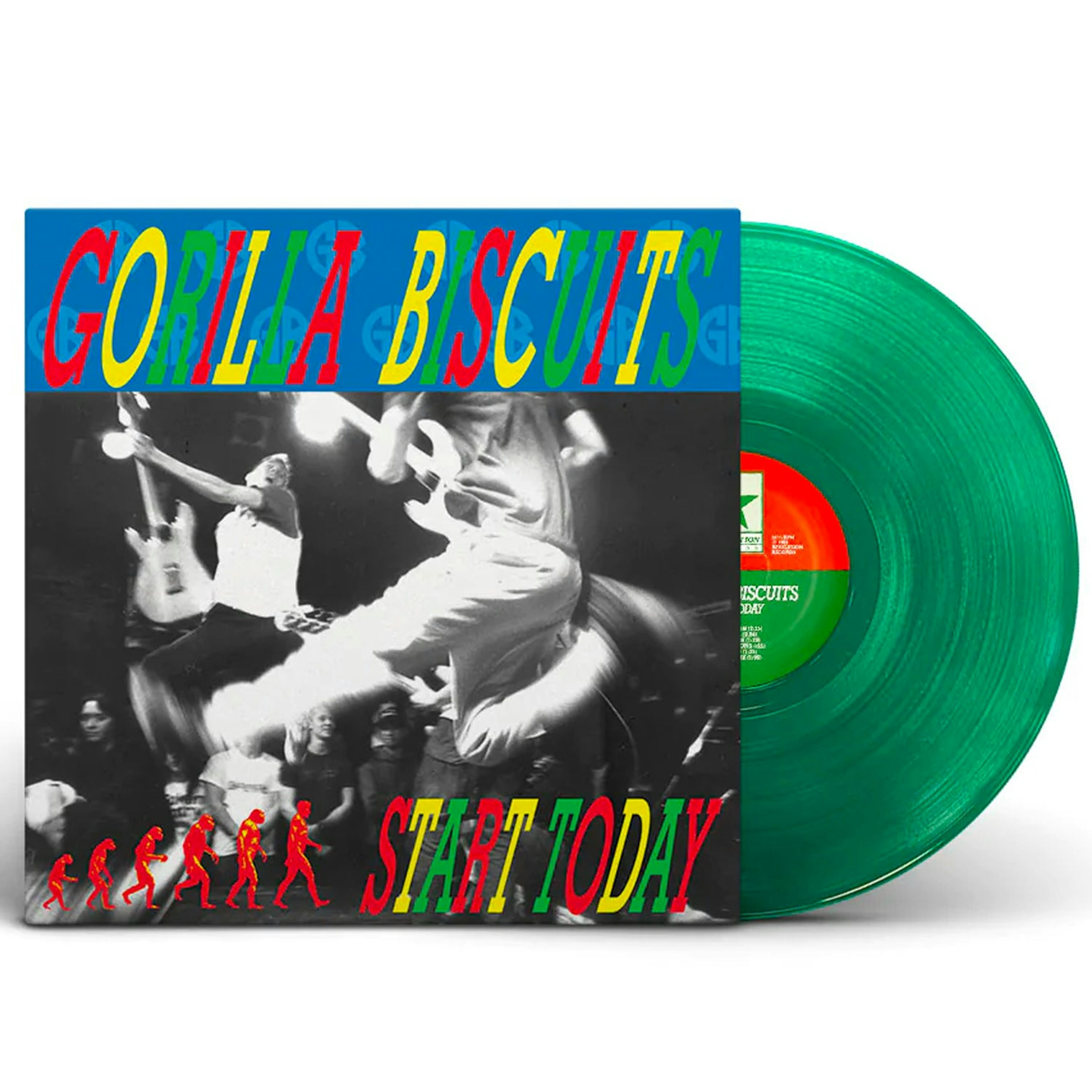 Gorilla Biscuits Start Today LP (Translucent Green Vinyl)