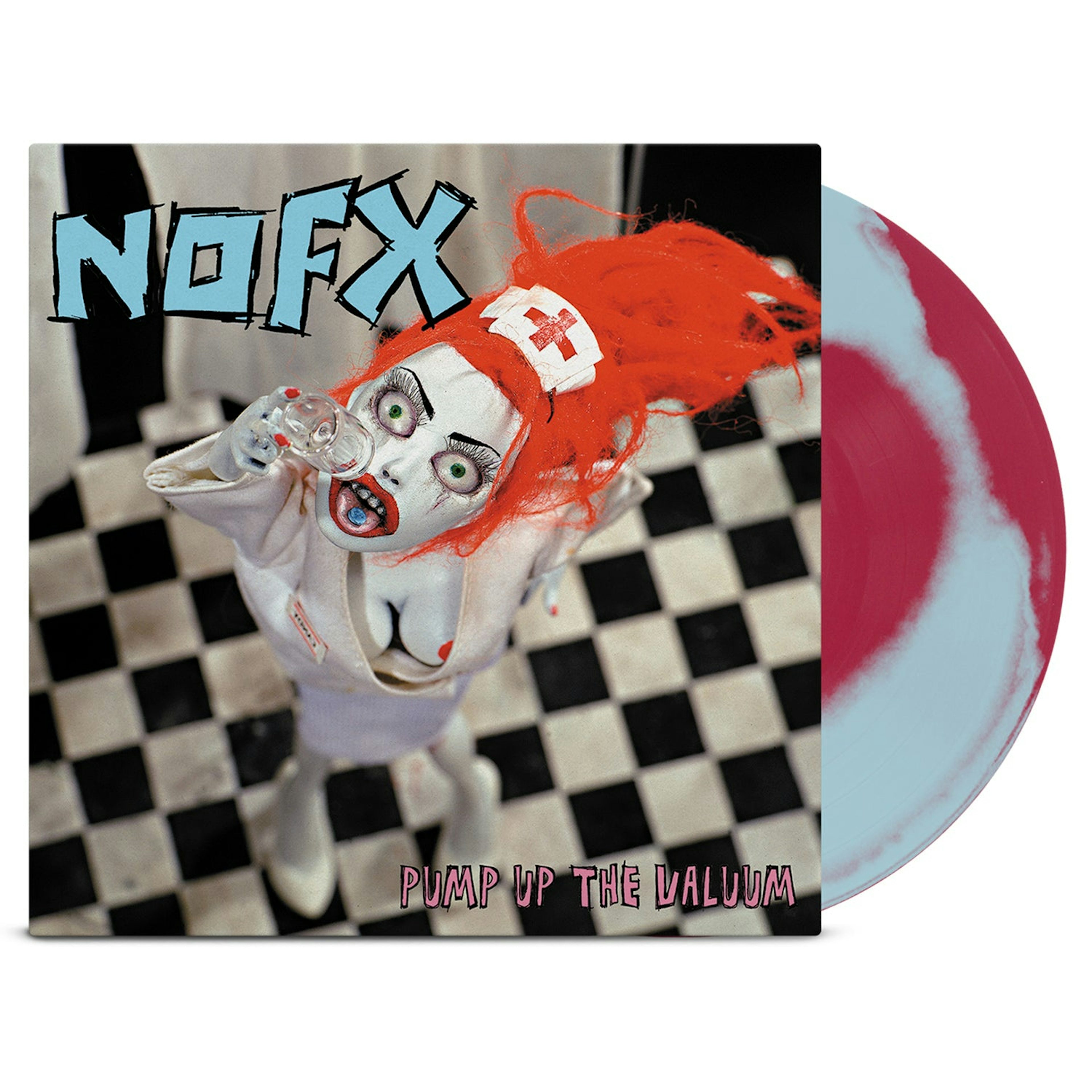NOFX Pump Up The Valuum LP (Apple/Blue Vinyl)
