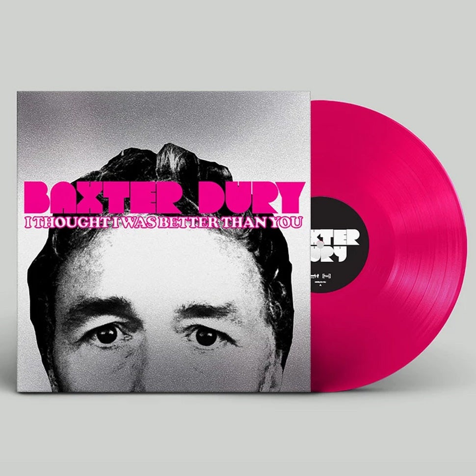 Baxter Dury I Thought I Was Better Than You LP (Pink Vinyl)