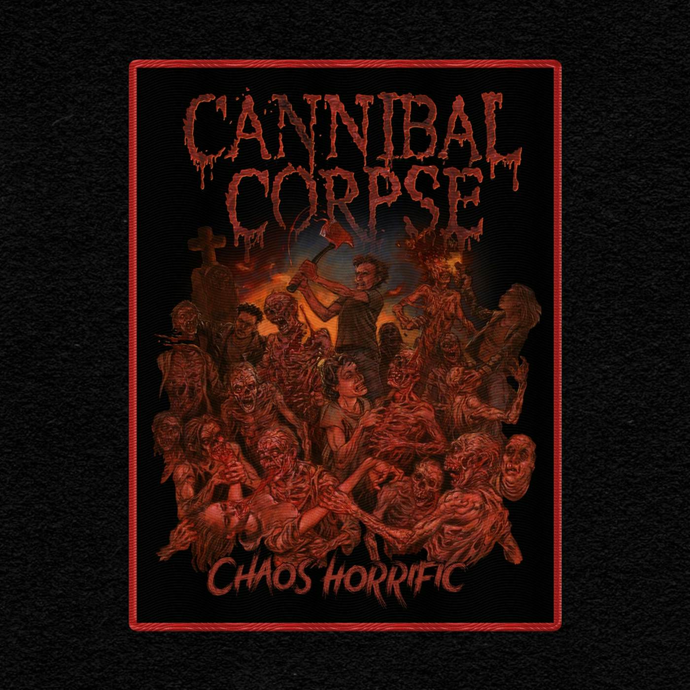 Cannibal Corpse Chaos Horrific Back Patch