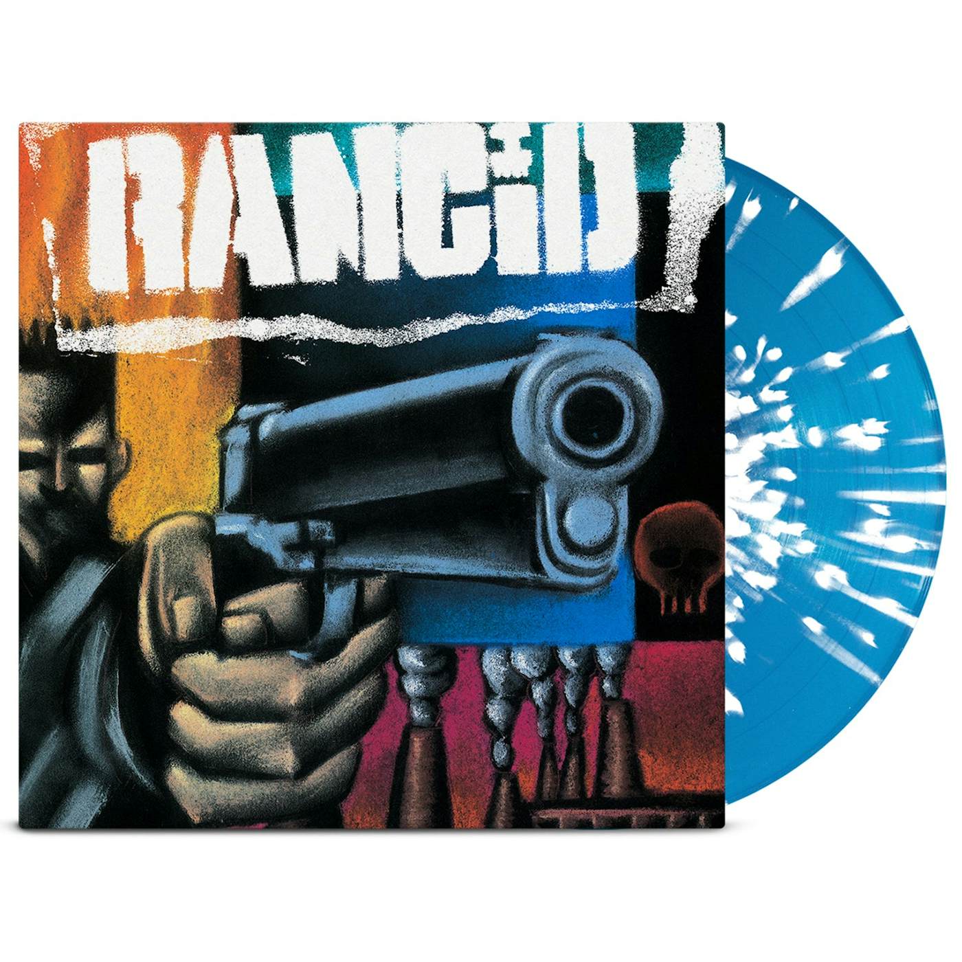Rancid Self Titled 30th Anniversary Edition LP (Blue & White Splatter Vinyl)