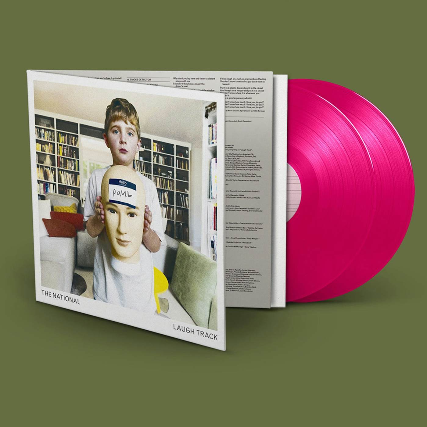 The National Laugh Track 2LP (Pink Vinyl)