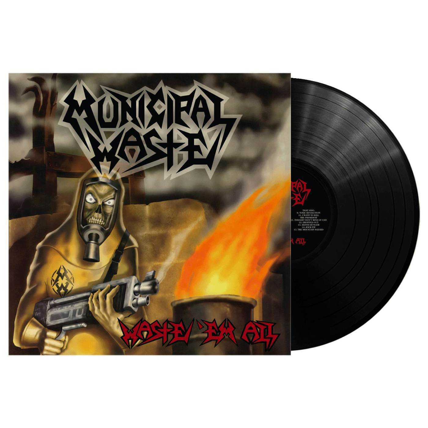 Municipal Waste Waste 'Em All LP (Remastered - Black) (Vinyl)