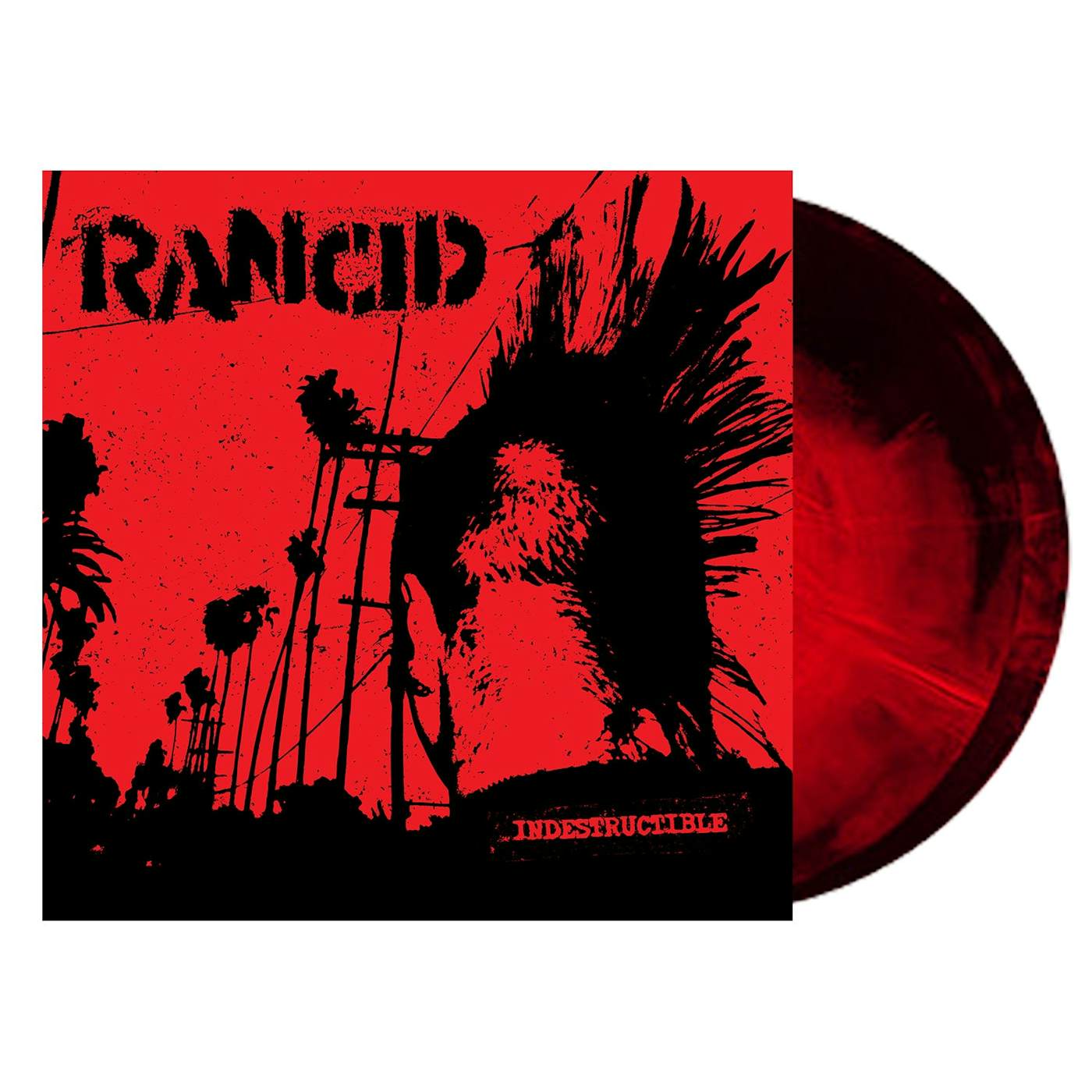 Rancid Indestructible 20th Anniv. Edition 2LP (Red & Black Galaxy Vinyl)