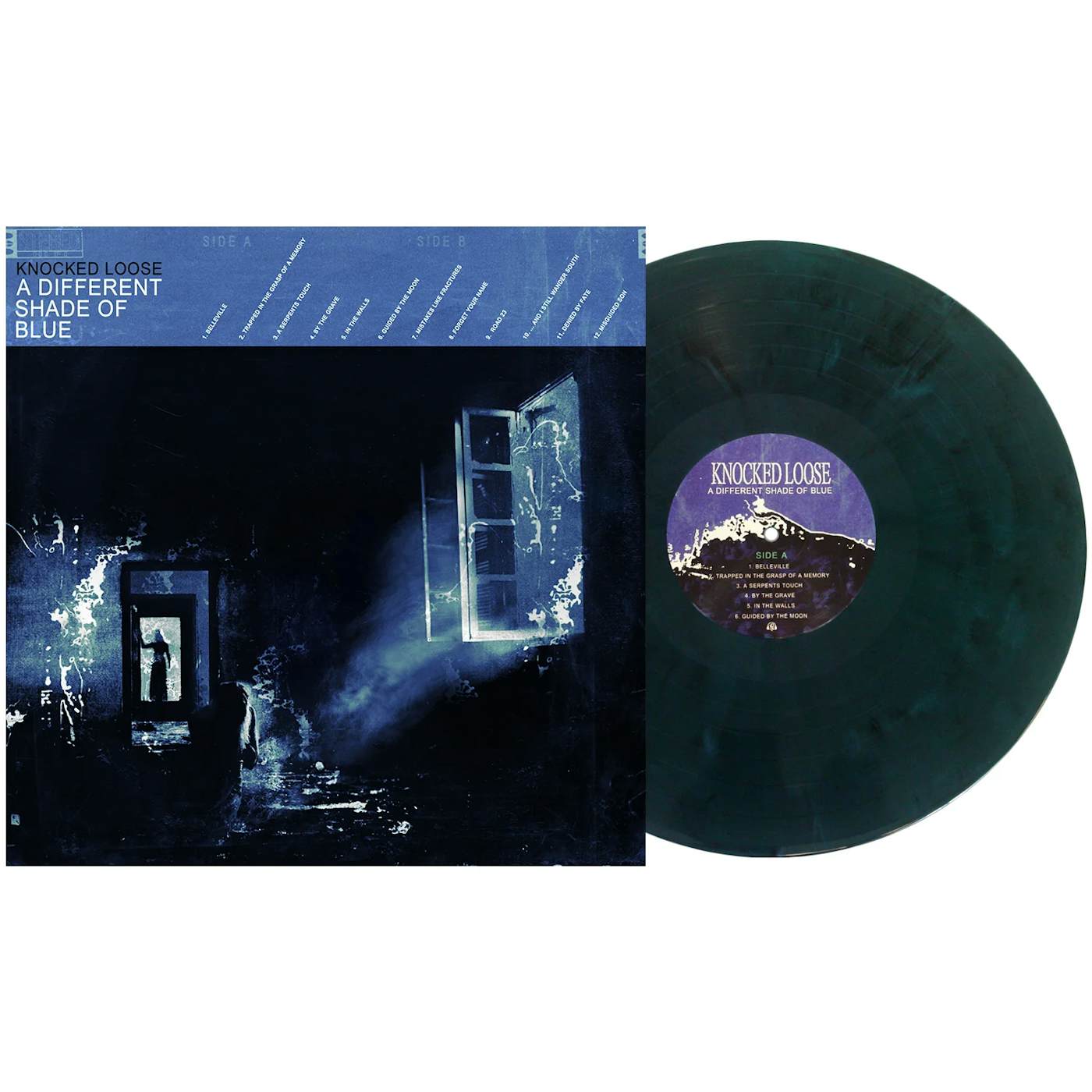 Knocked Loose A Different Shade Of Blue 12" Vinyl (Black & Blue Galaxy)
