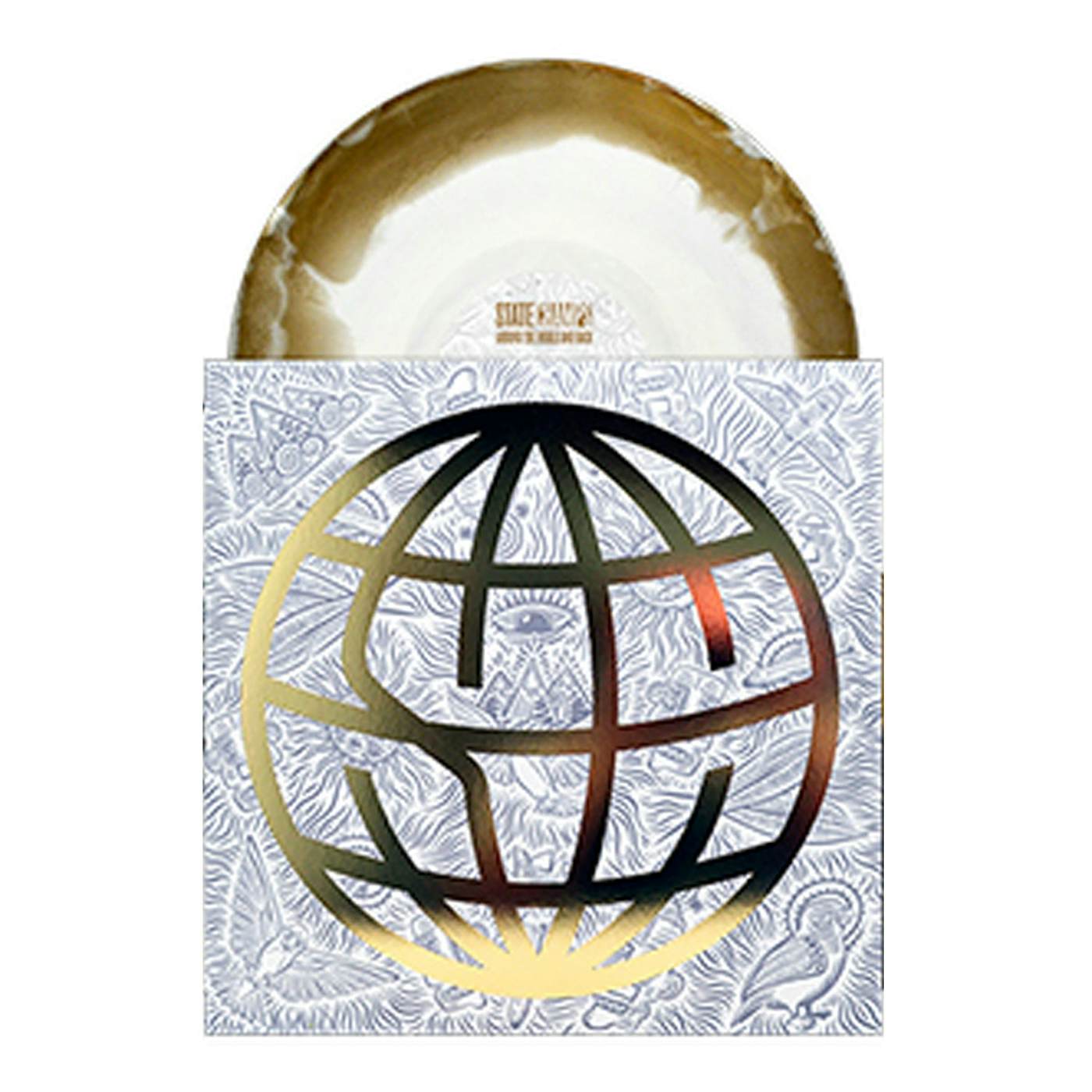 State Champs Around The World and Back 2LP (Deluxe, White and Gold)