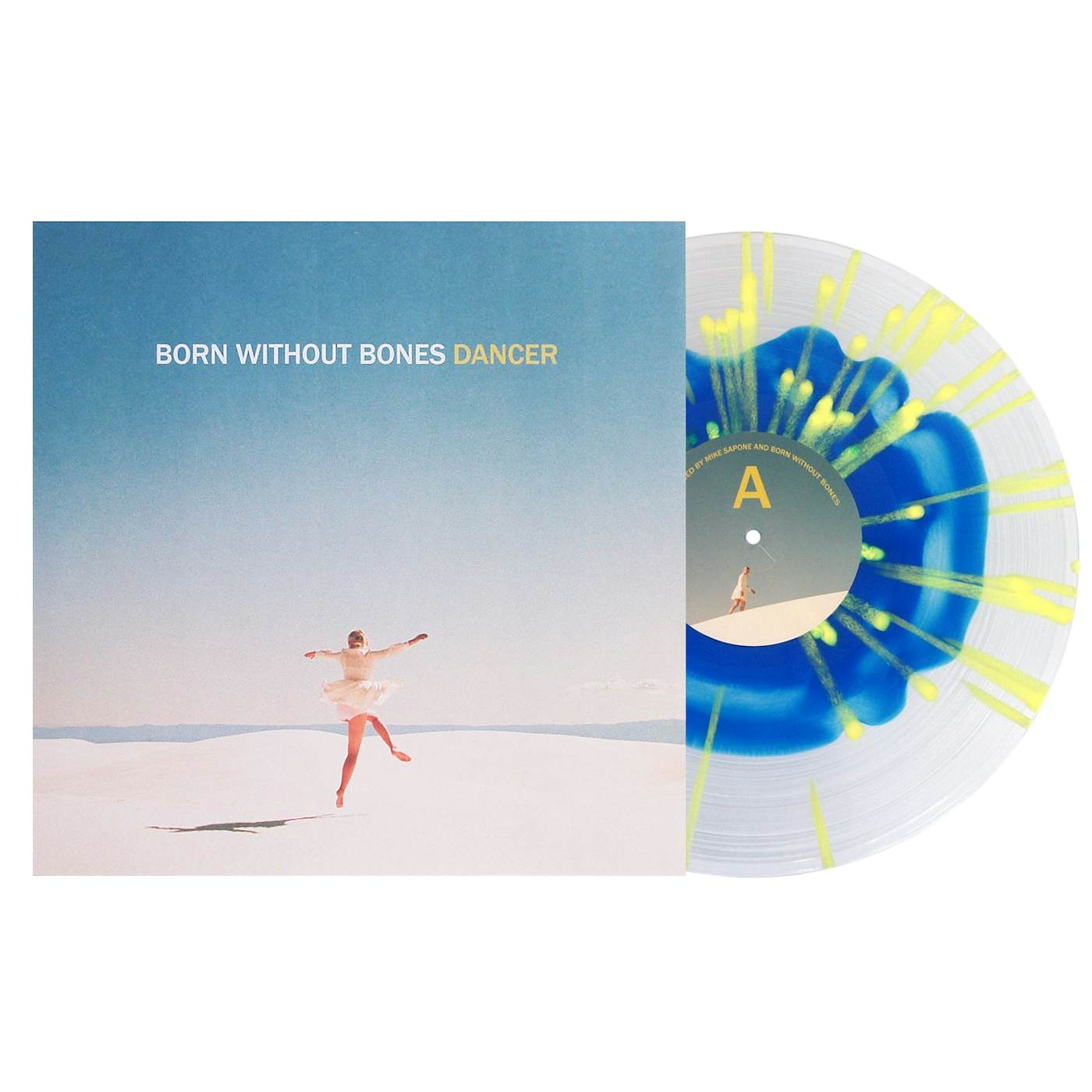 Born Without Bones Dancer 12" Vinyl (Blue in Clear with Splatter)