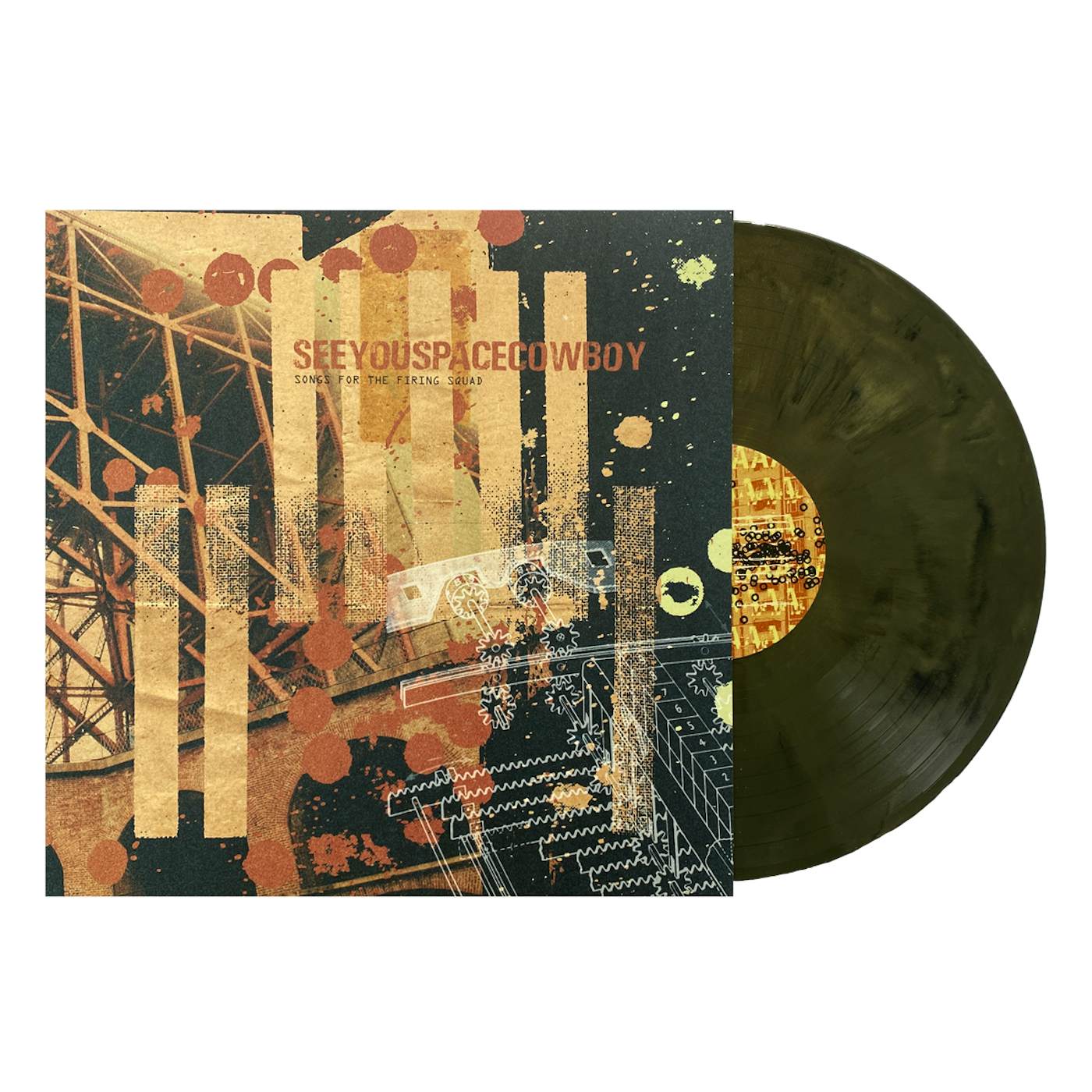 SeeYouSpaceCowboy... Songs For The Firing Squad 12" Vinyl (Gold/Black Galaxy)