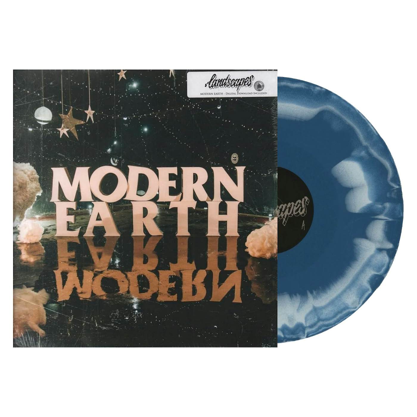 Landscapes Modern Earth 12" Vinyl (Blue & White Smash)