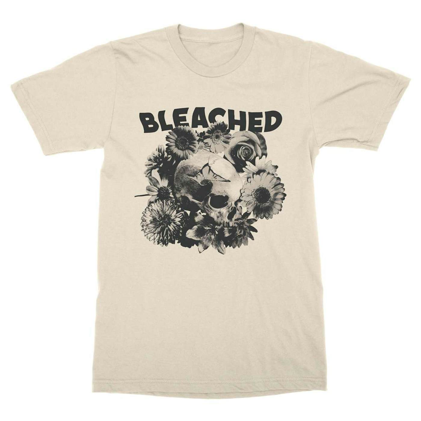 Bleached | Flower Skull T-Shirt