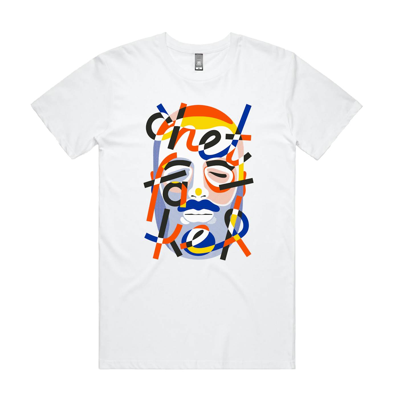 Chet Faker | Four Color Face T-Shirt