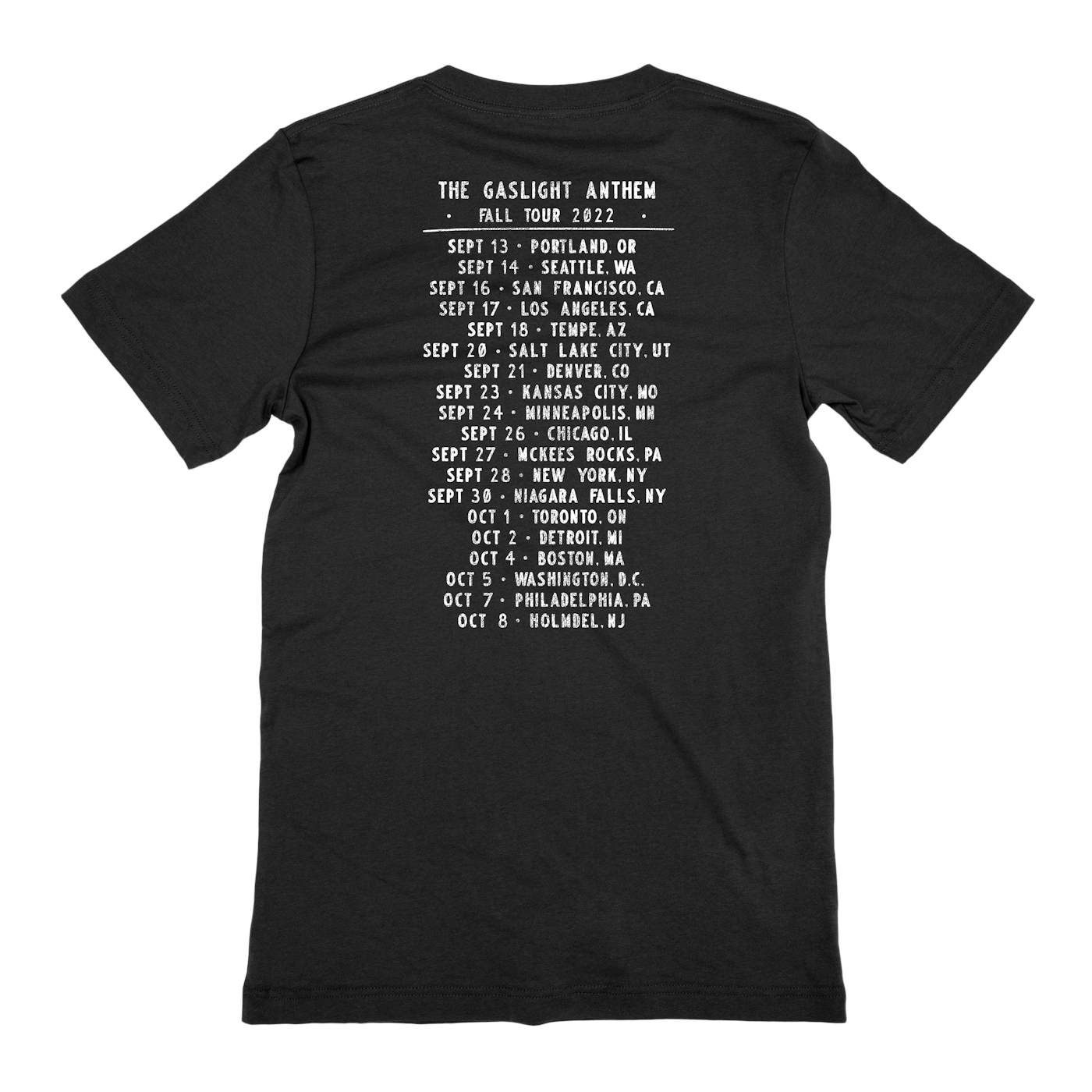 The Gaslight Anthem | 2022 Tour T-Shirt