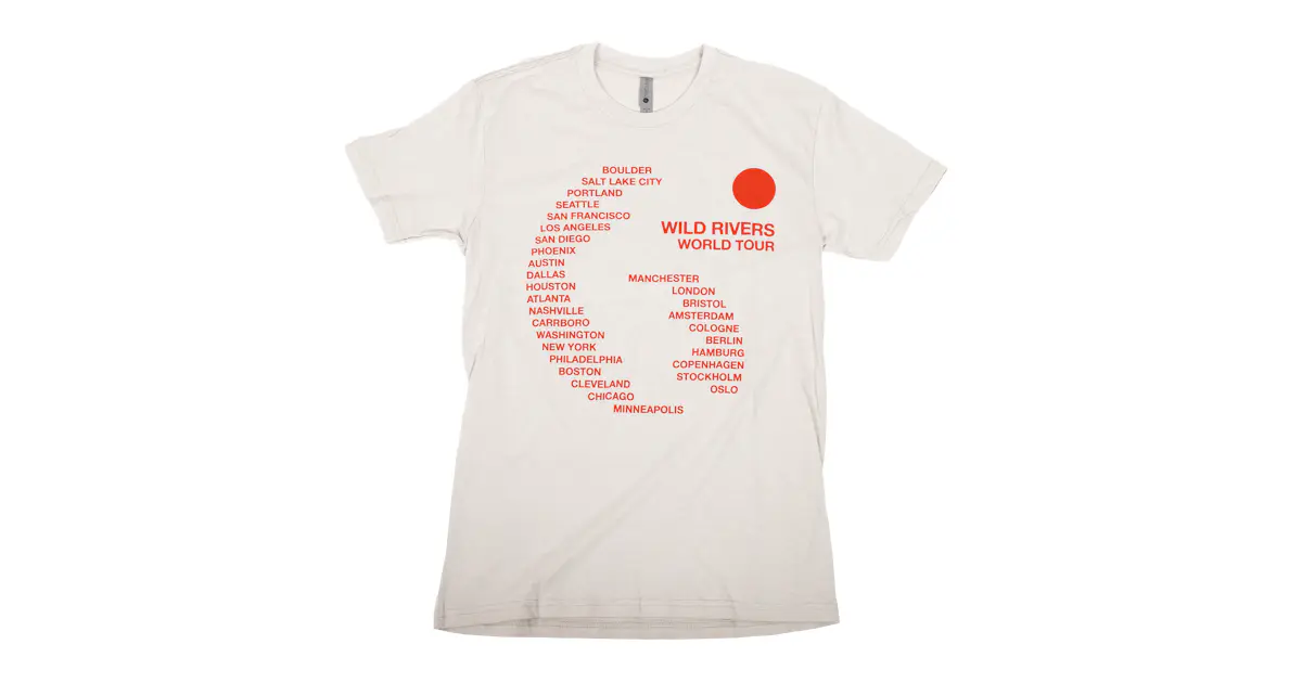 Wild Rivers | World Tour T-Shirt