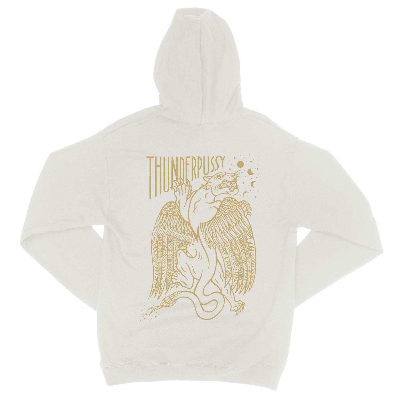 Thunderpussy | Winged Cat Hoodie - White