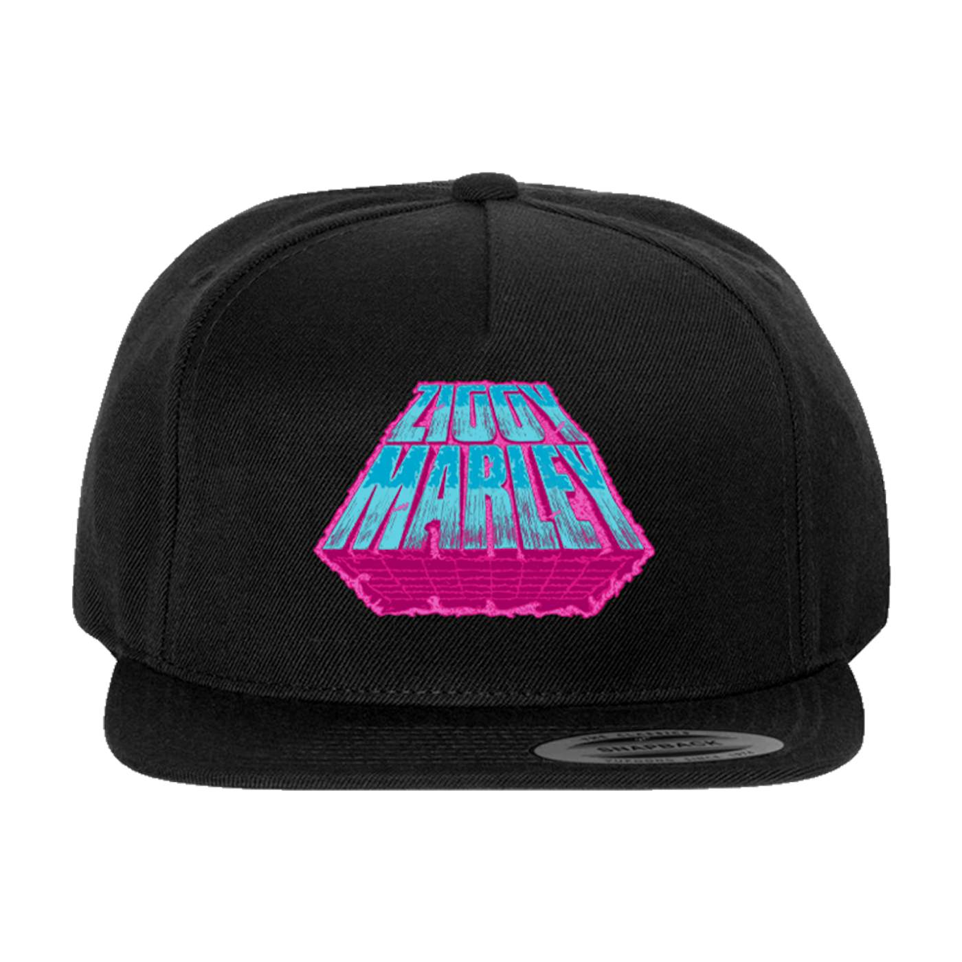 Ziggy Marley 3D Block Logo Snapback Hat