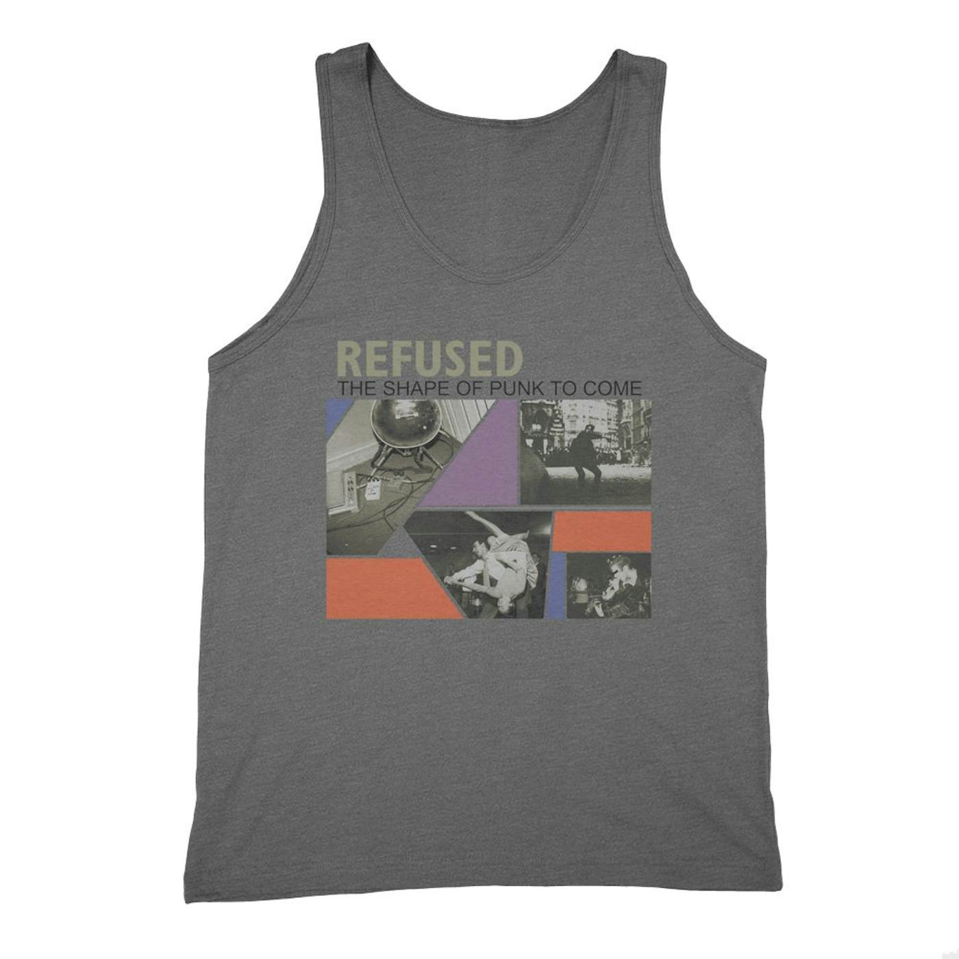 Refused Shape Of Punk To Come Tank (Heather Charcoal)
