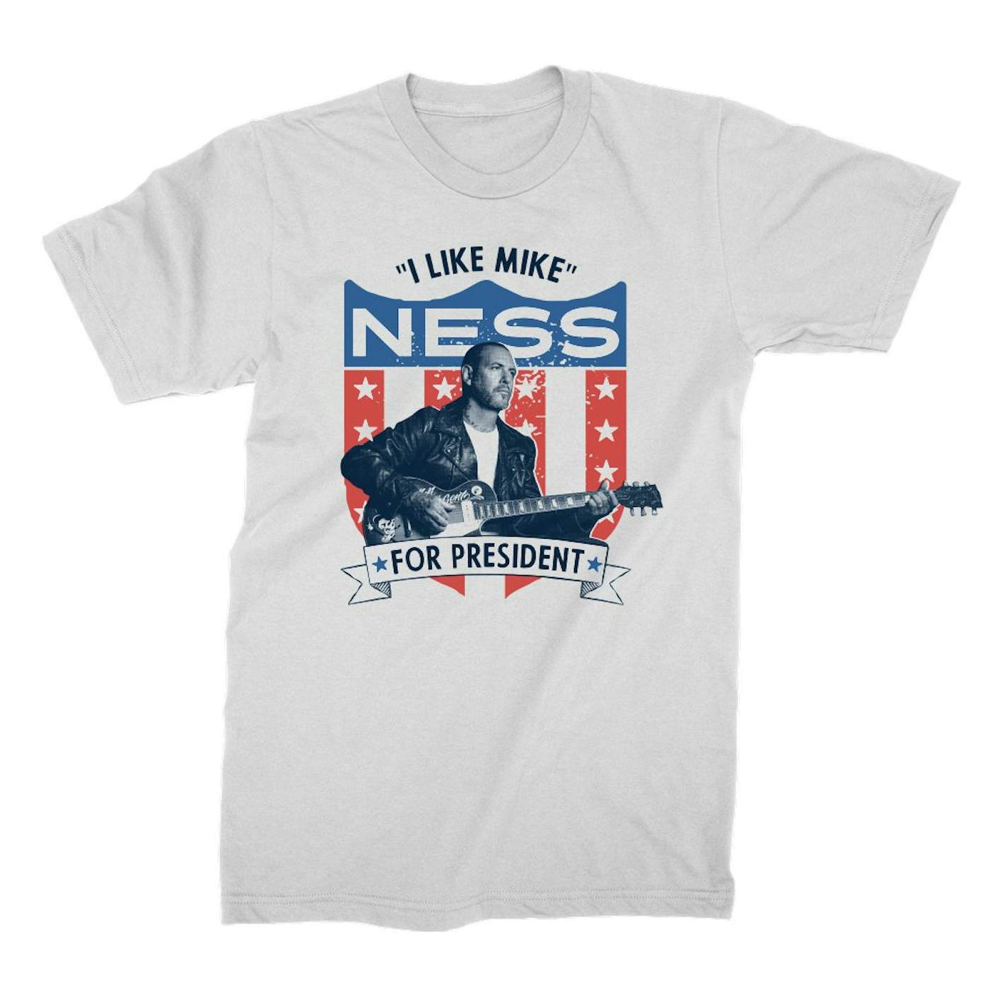 Mike Ness Presidential T-Shirt (White)