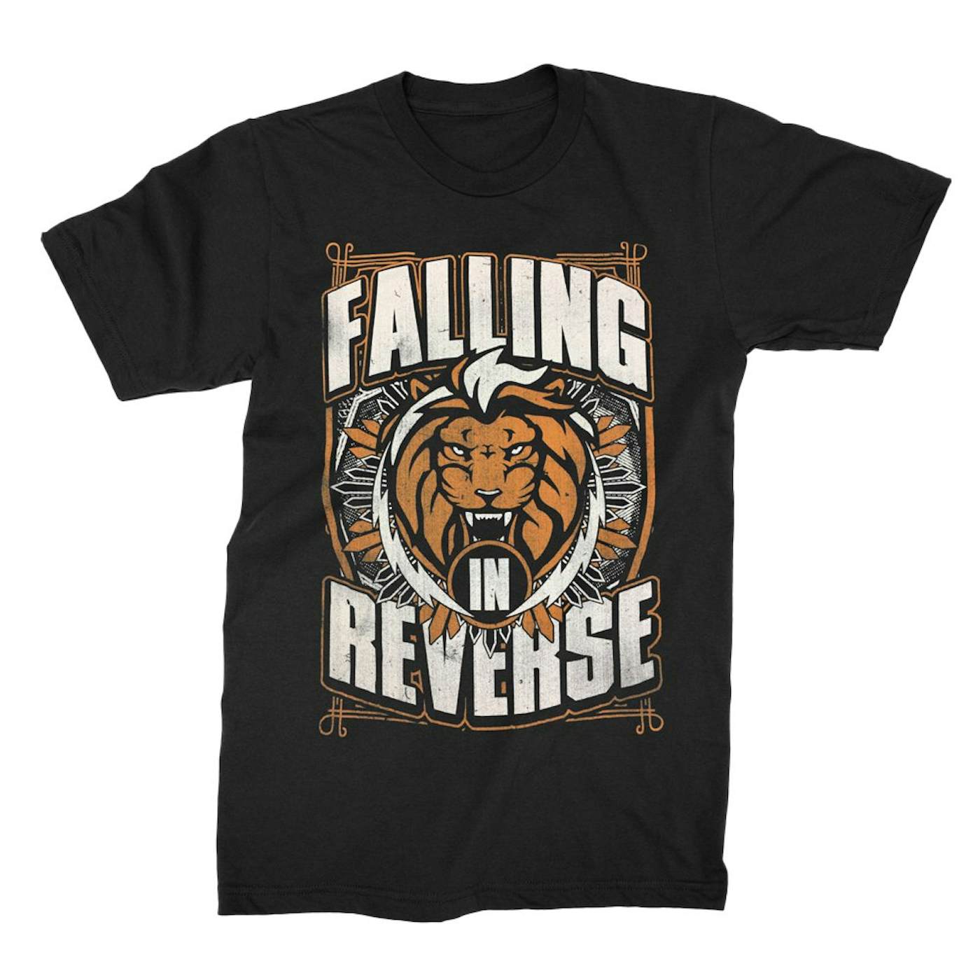 Falling In Reverse Lion Shield T-shirt (Tour Version)