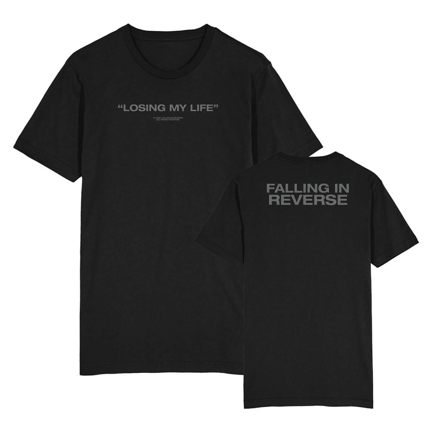 Falling In Reverse Losing My Life Tee (Black)