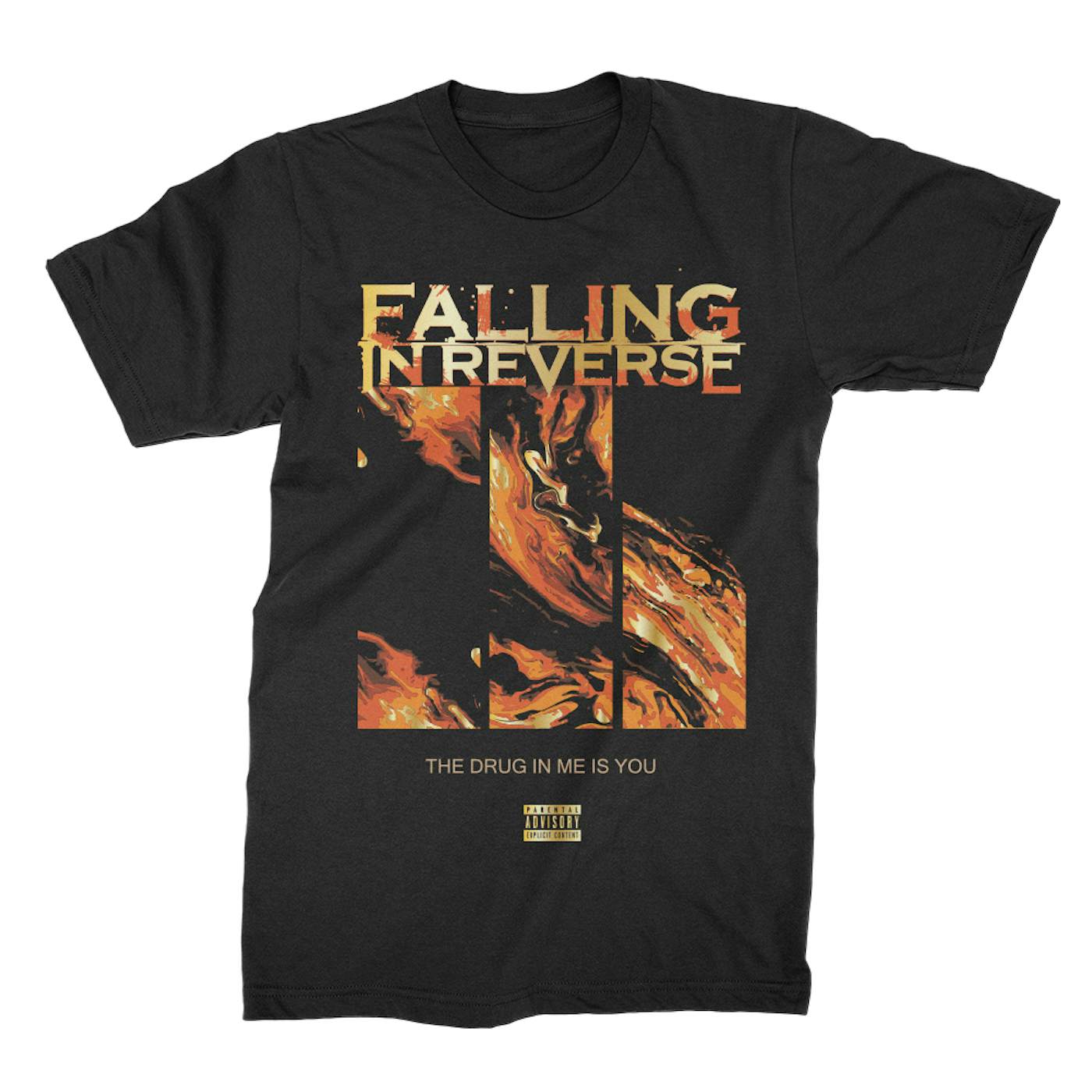 Falling In Reverse Fire Tee (Black)
