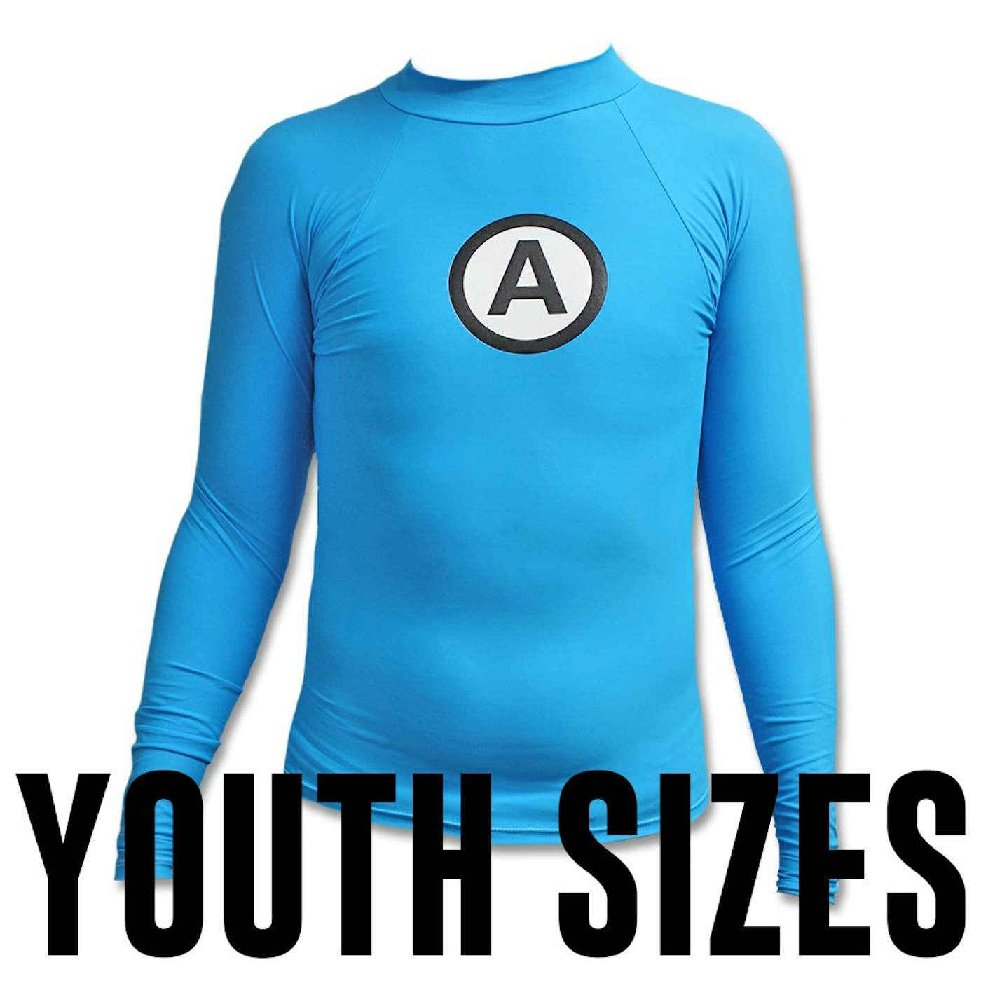 The Aquabats! Logo Rash Guard Youth - Blue