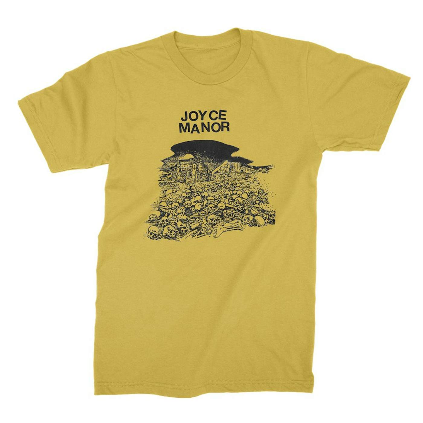 Joyce Manor Skulls T-Shirt (Gold)