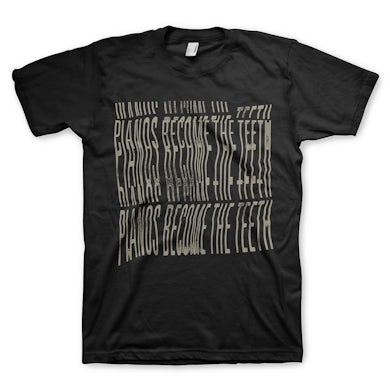 Pianos Become The Teeth Distort T-Shirt (Black)