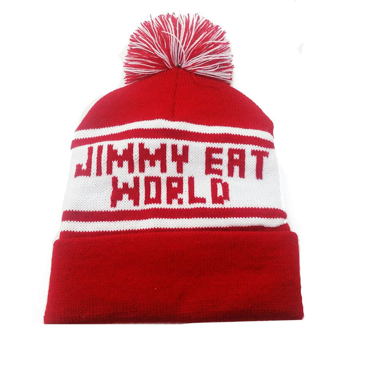 Jimmy Eat World Vintage Knit Pom Beanie