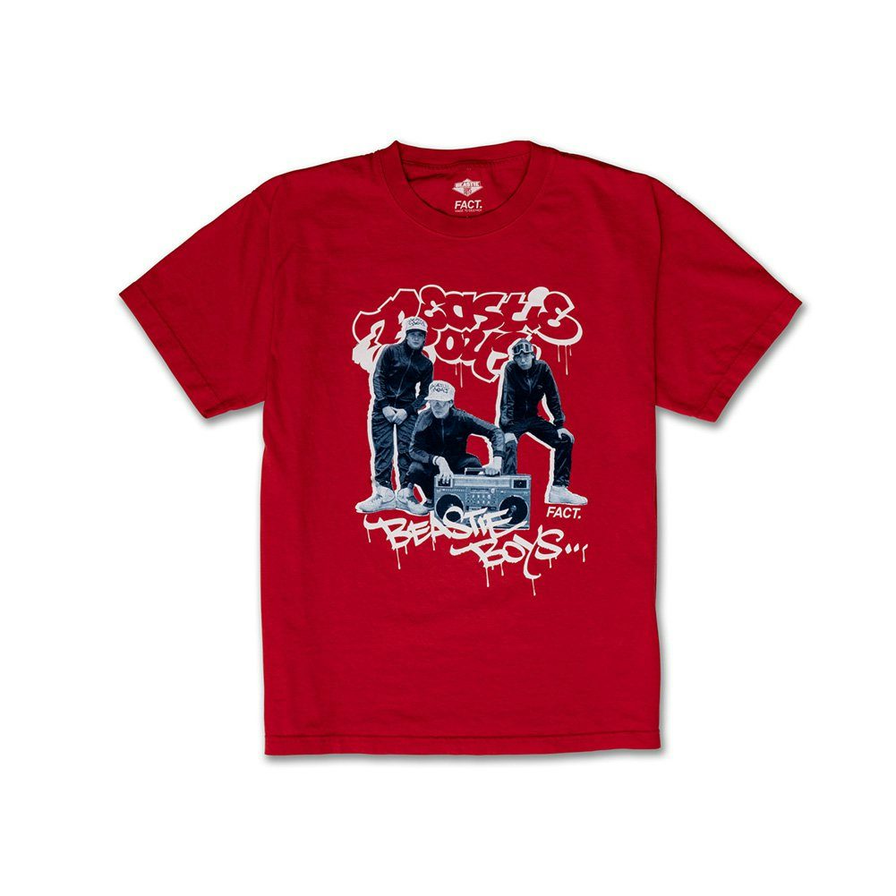 FACT x Beastie Boys 80's Boombox Tee (Red)